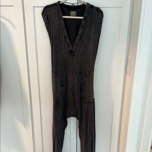Free People Black Jumpsuit